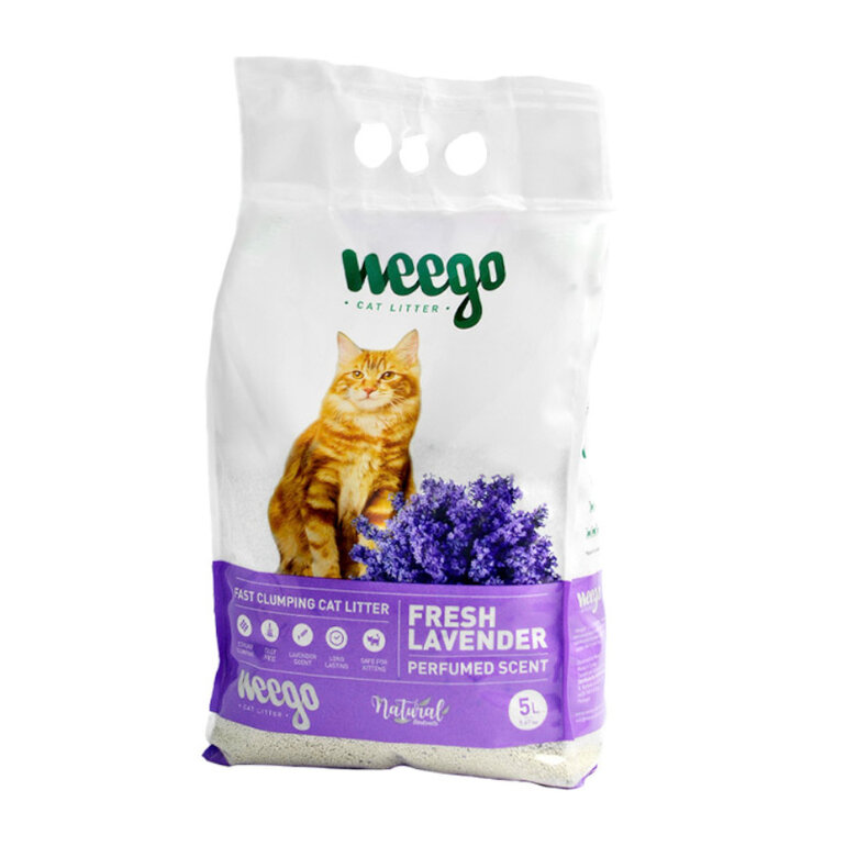 Weego Fresh Lavender Arena Aglomerante para gatos, , large image number null